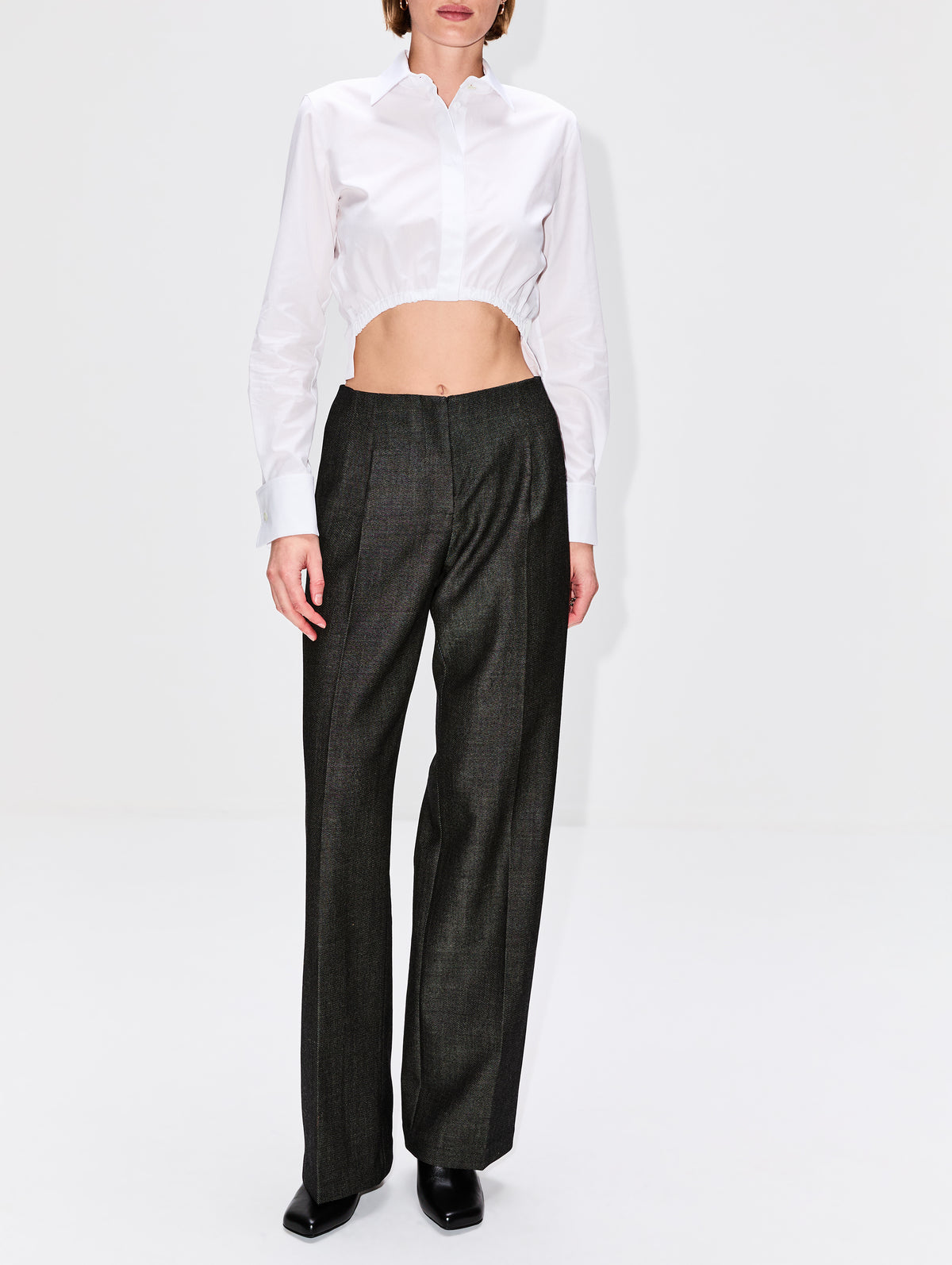 Falster Shirt,MAX MARA,OPTICAL WHITE,Image 2