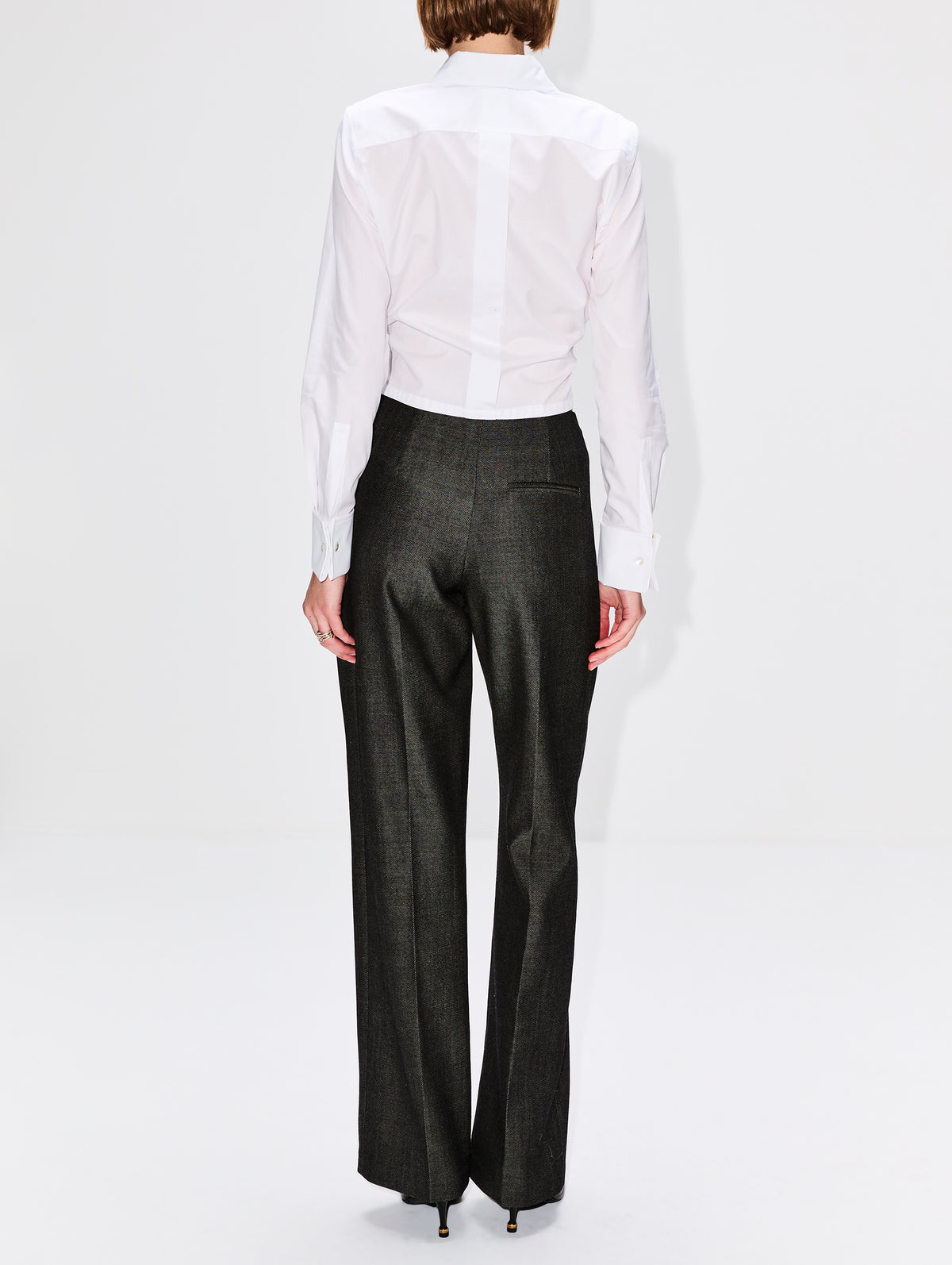 Falster Shirt,MAX MARA,OPTICAL WHITE,Image 3