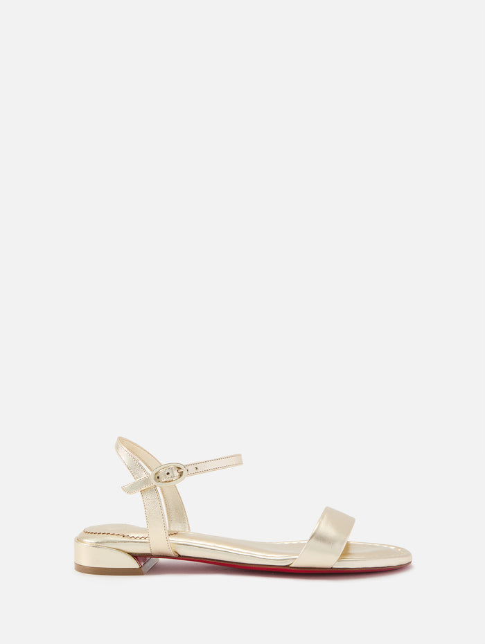 Sweet Jane Sandal,CHRISTIAN LOUBOUTIN,PLATINE,Image 1