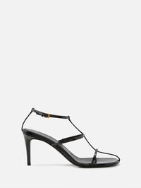 Cage Sandal 75mm,KHAITE,BLACK,Image 1