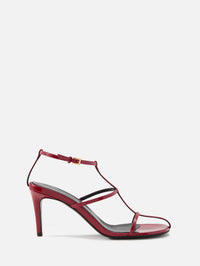 Cage Sandal 75mm,KHAITE,FIRE RED,Image 1