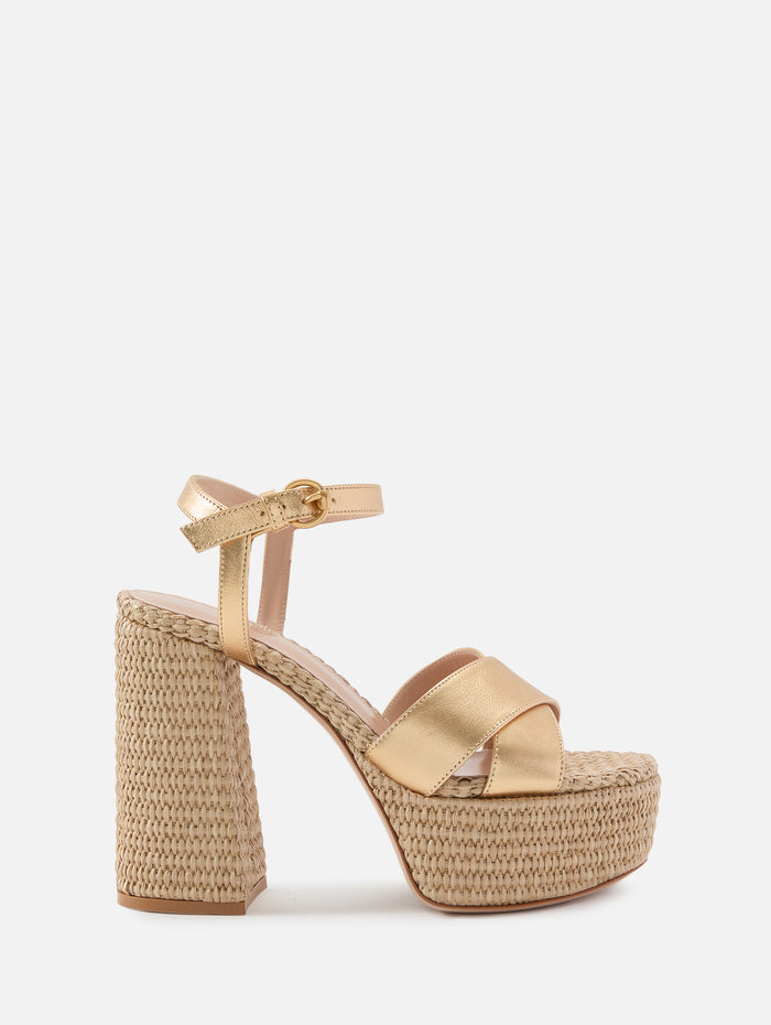 Bebe Platform Sandal,GIANVITO ROSSI,MEKONG,Image 1