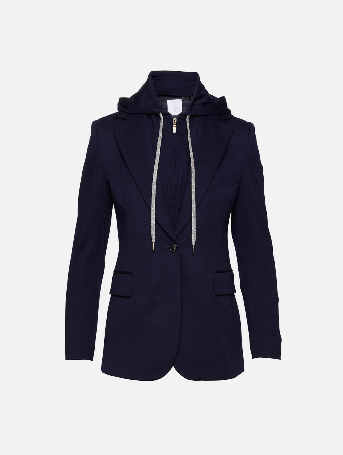 Blazer,ELEVENTY,BLUE,Image 1