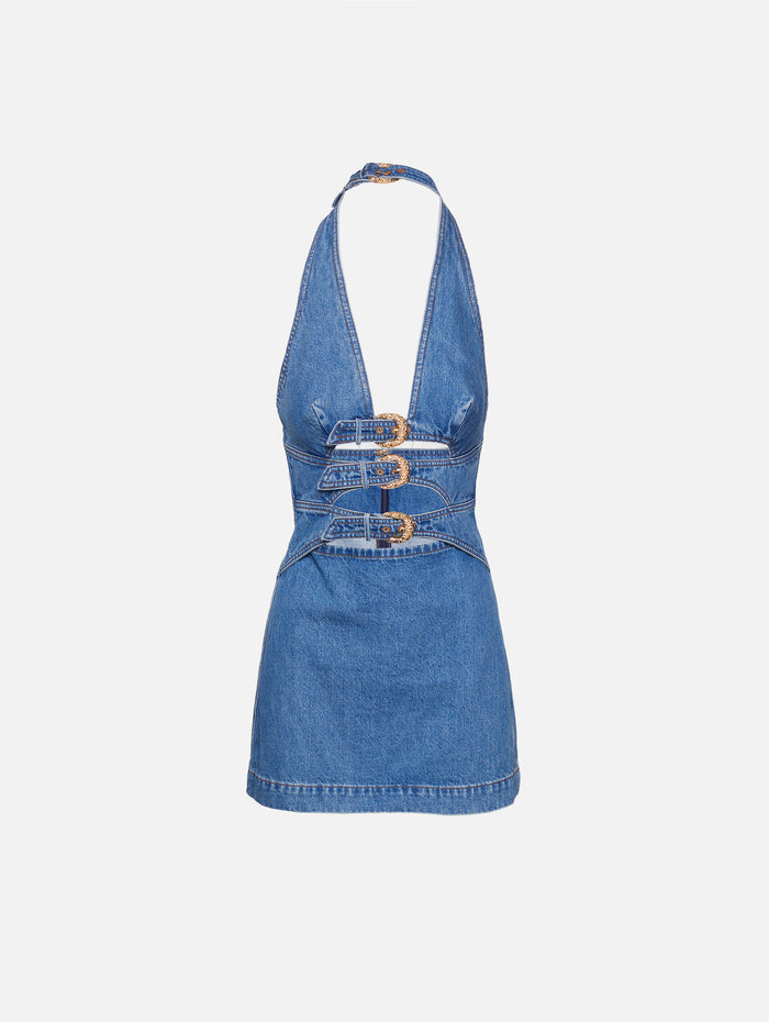 Anice Sleeveless Dress,CULT GAIA,STONE WASH MED,Image 1