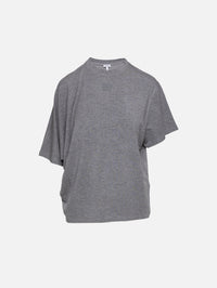 Draped T-Shirt,LOEWE,ANTHRACITE,Image 1