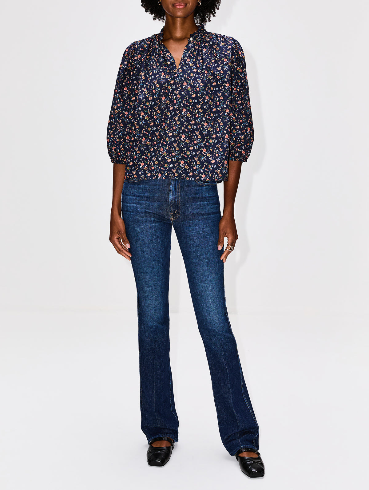 Smokin Double Heel Jean,MOTHER,CLOTHING OPTIONAL,Image 2