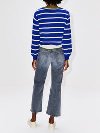 Ryann Sweater,BIRDS OF PARADIS BY TROVATA,BLUE STRIPE,Image 3