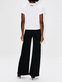 Emmy Lou Tee Shirt,KHAITE,WHITE,Image 3
