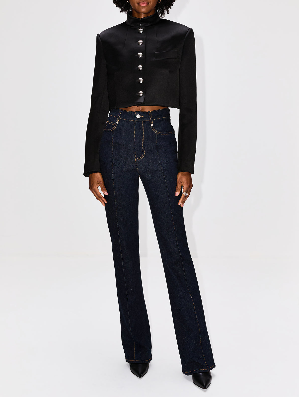 Samuelson Jacket,KHAITE,BLACK,Image 2