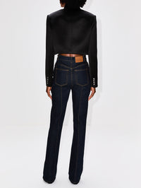 Samuelson Jacket,KHAITE,BLACK,Image 3