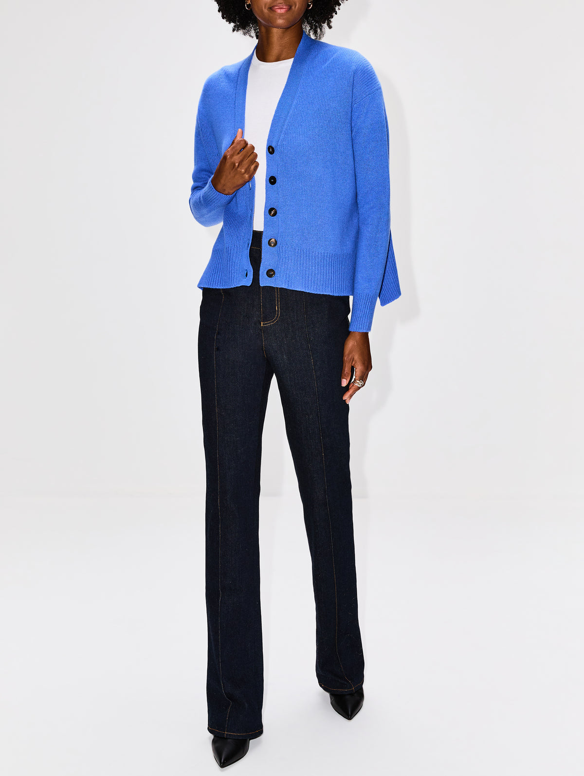 Cardigan,ORGANIC,BOSTON BLUE,Image 2