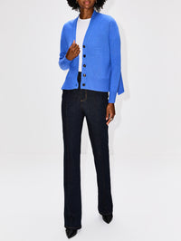 Cardigan,ORGANIC,BOSTON BLUE,Image 2