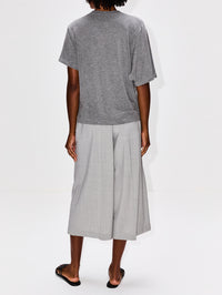 Draped T-Shirt,LOEWE,ANTHRACITE,Image 3
