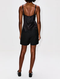 Lace Tank Top,DOLCE & GABBANA,BLACK,Image 3
