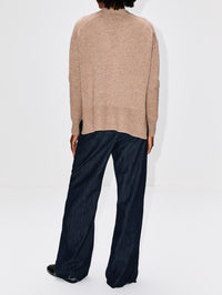Cardigan,ORGANIC,STONE MELANGE,Image 3