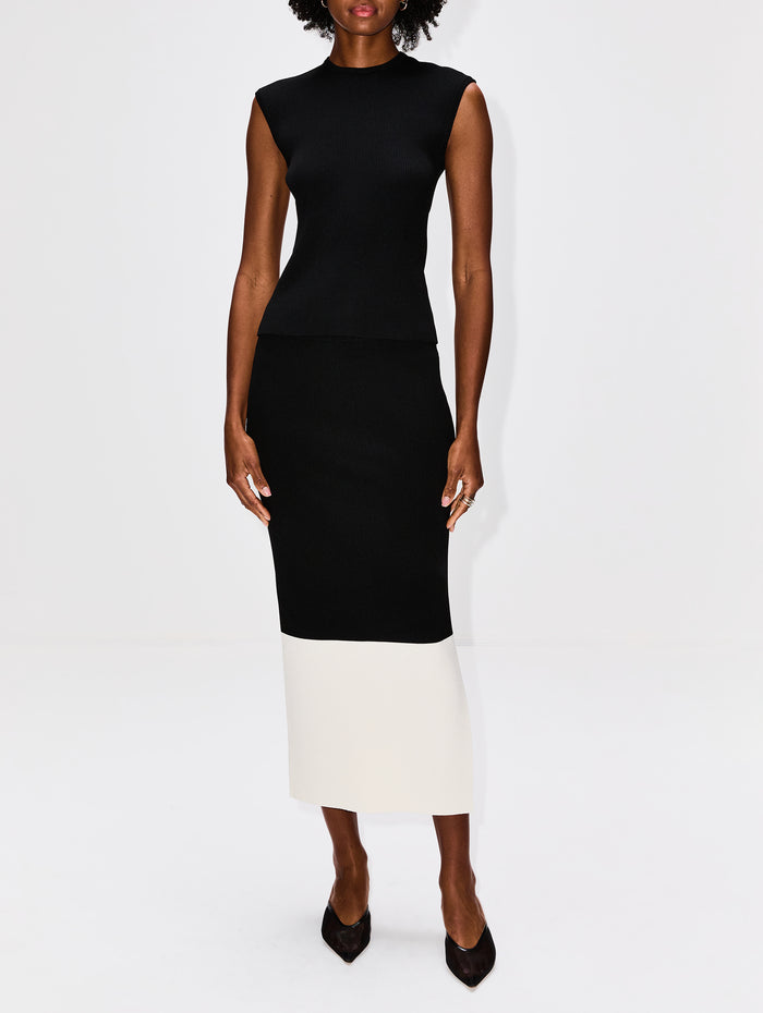 Morgan Skirt,PARTOW,DOMINO,Image 1