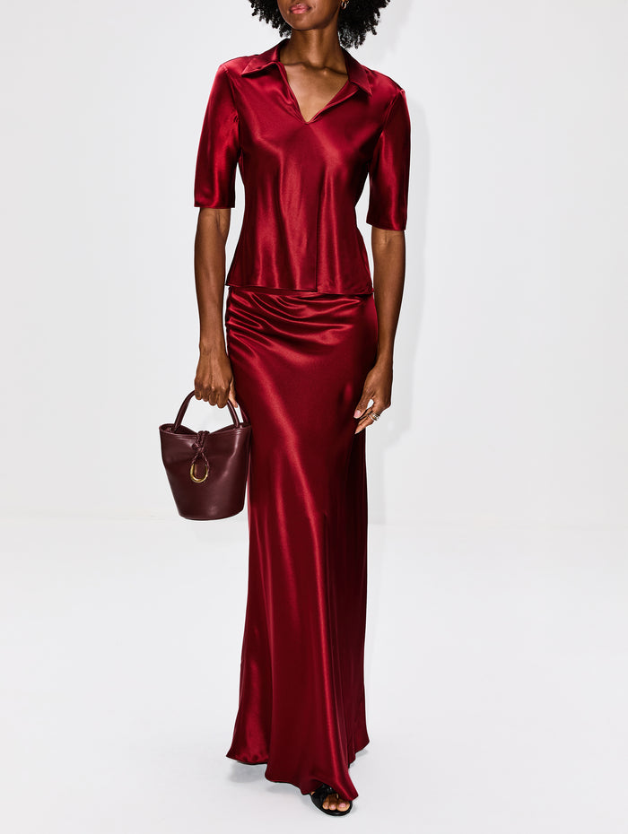 Mini Liberta Bucket Bag,BOTTEGA VENETA,MADDER BROWN,Image 1