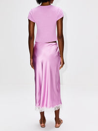 Yael Cropped Baby Tee,SABLYN,ORCHID,Image 3