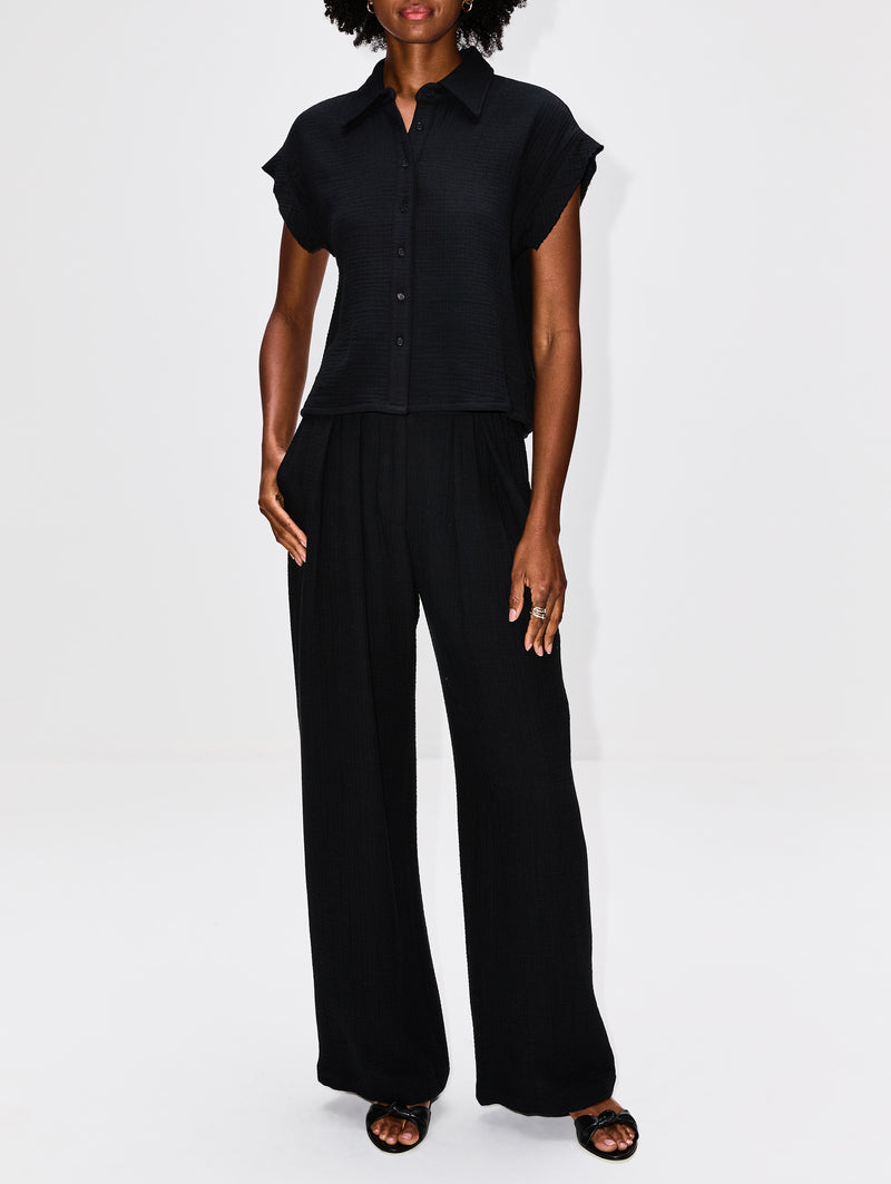 Caleb Short Sleeve Button Down Shirt