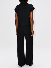 Caleb Short Sleeve Button Down Shirt,SABLYN,BLACK,Image 3