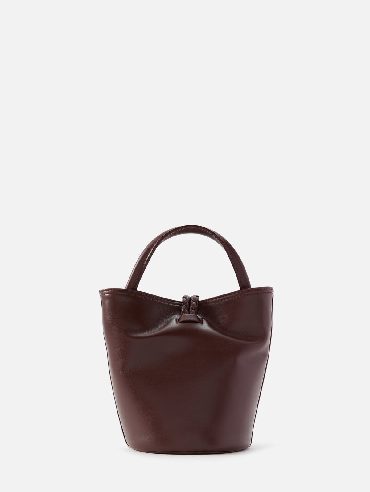 Mini Liberta Bucket Bag,BOTTEGA VENETA,MADDER BROWN,Image 3