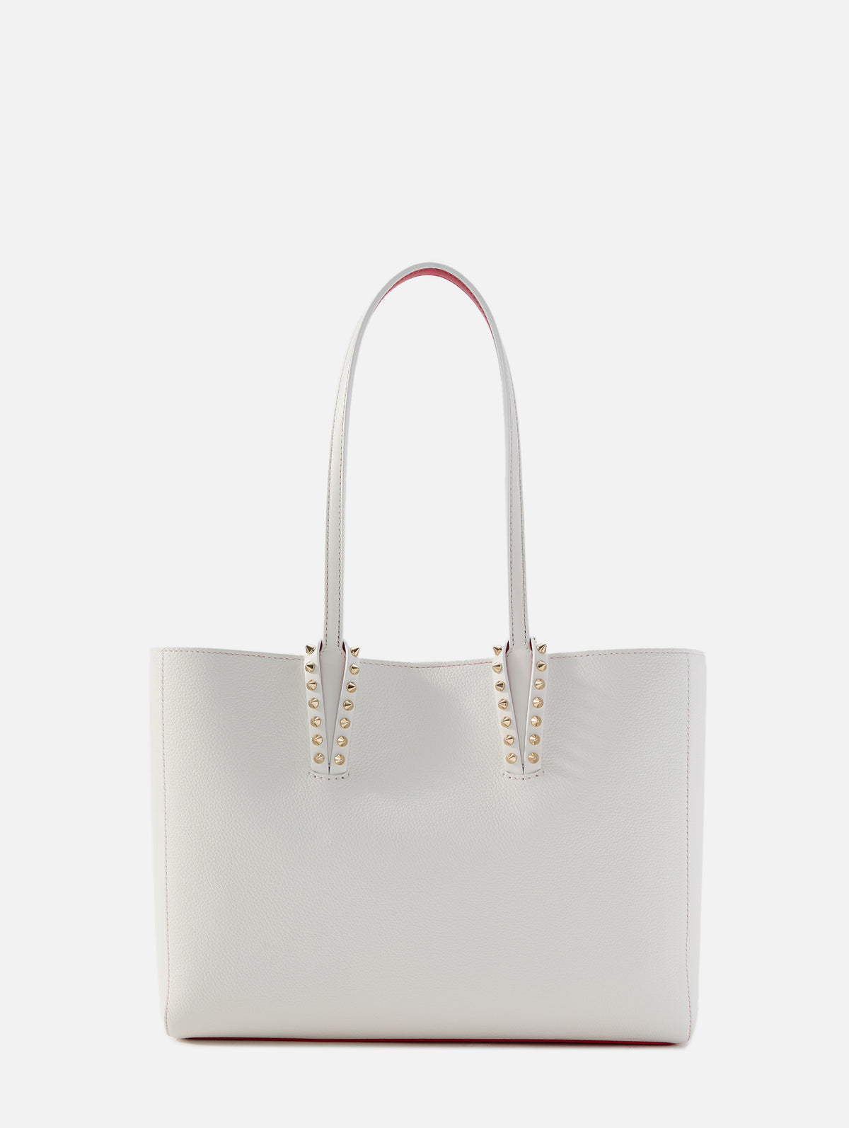 Cabata Soft Small Tote,CHRISTIAN LOUBOUTIN,WHITE,Image 1