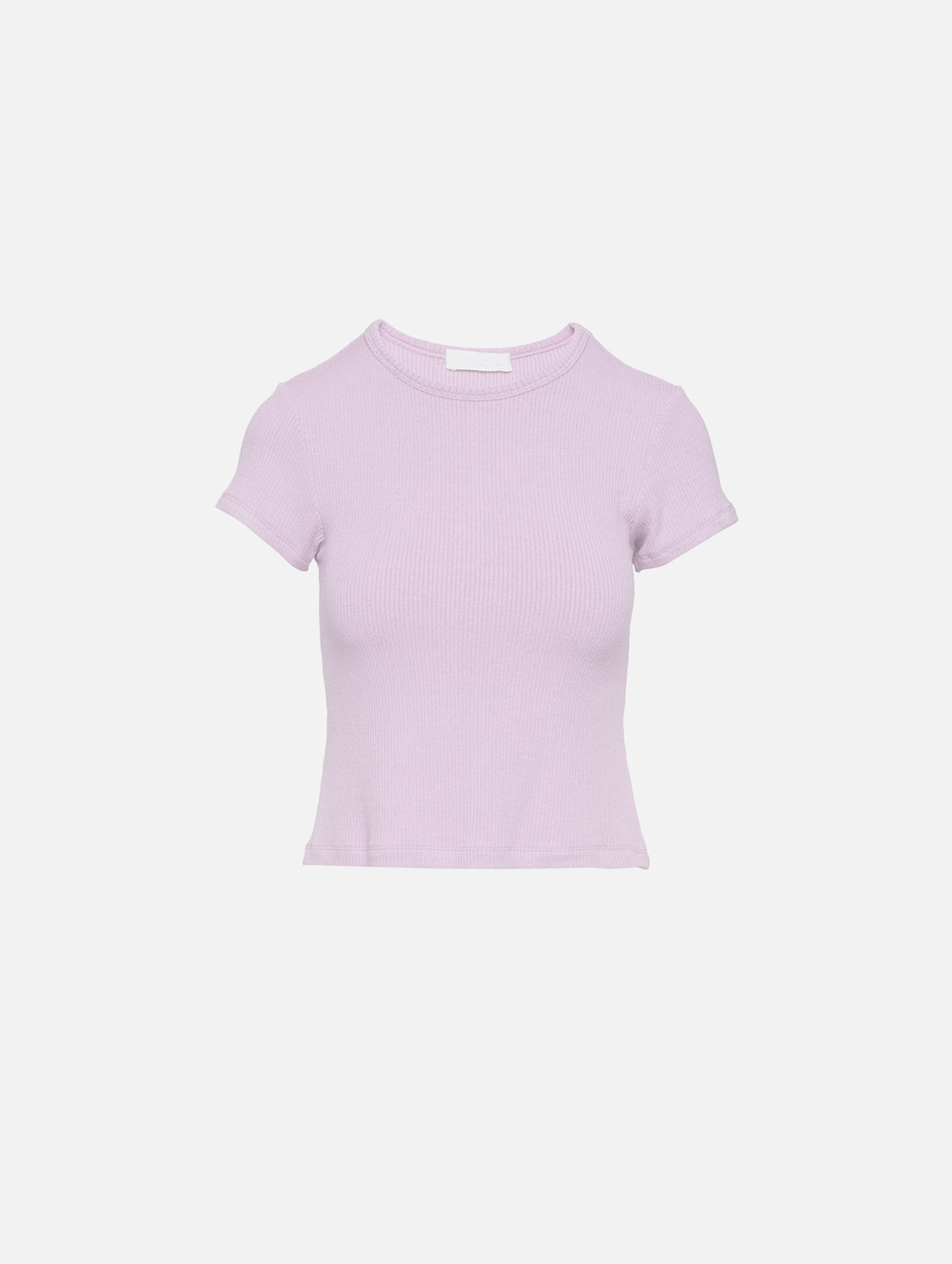 Yael Cropped Baby Tee,SABLYN,ORCHID,Image 1