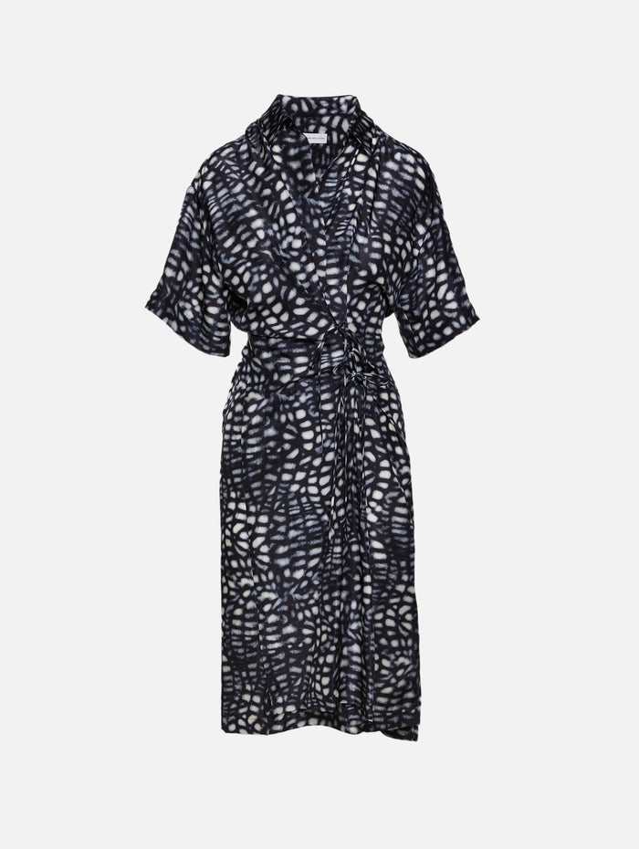 Delicky Dress,DRIES VAN NOTEN,BLACK,Image 1