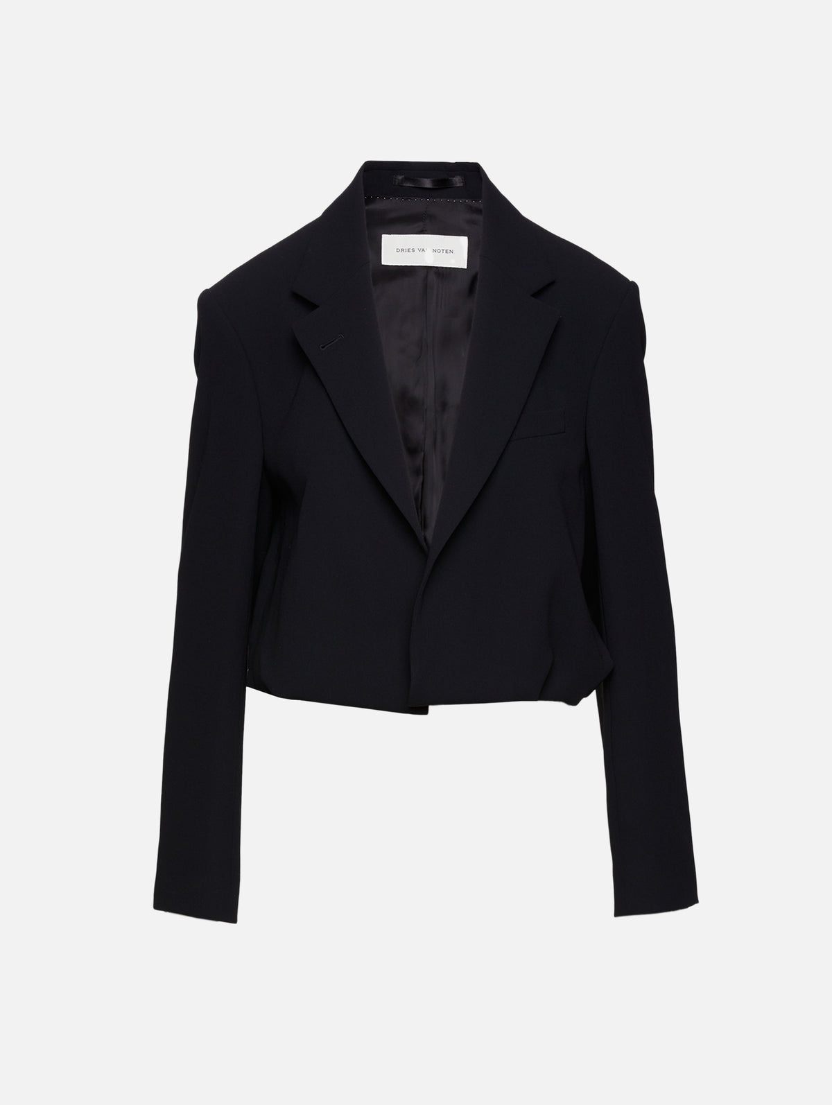 Vasti Jacket,DRIES VAN NOTEN,BLACK,Image 1
