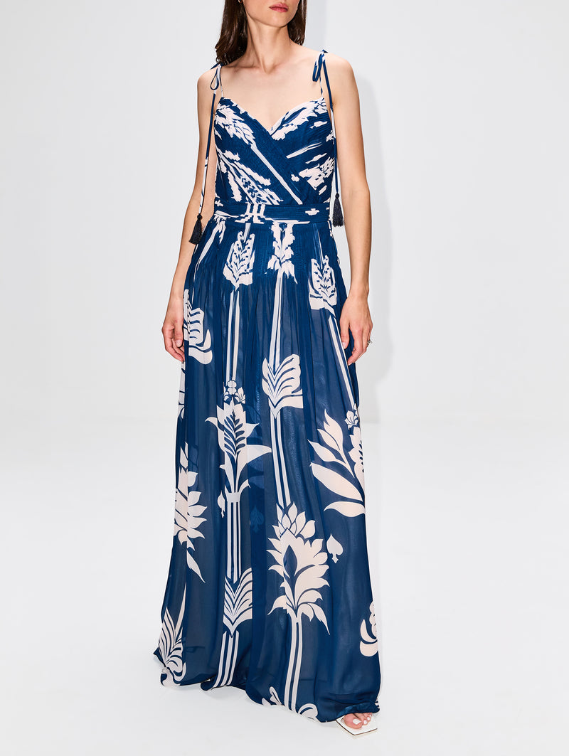 NAVY-IVORY LOTU