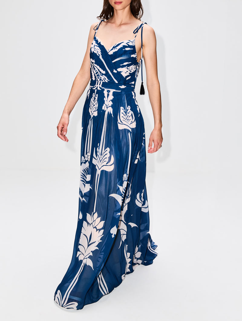 NAVY-IVORY LOTU