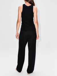 Knit Tank,CO,BLACK,Image 3