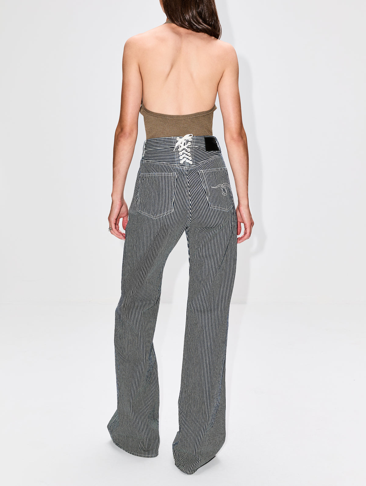 Lace Back Jane Jean,R13,RINSE INDIGO,Image 3