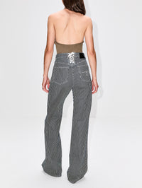Lace Back Jane Jean,R13,RINSE INDIGO,Image 3