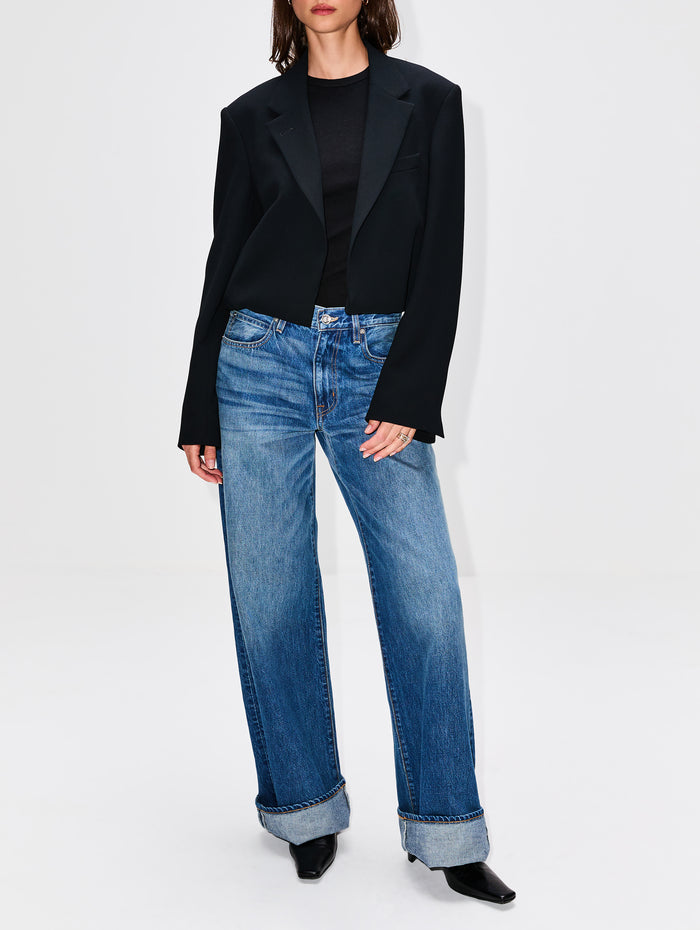 Vasti Jacket,DRIES VAN NOTEN,BLACK,Image 1