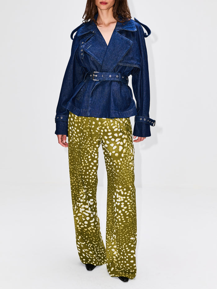 Risto Denim Jacket,DRIES VAN NOTEN,BLUE,Image 1