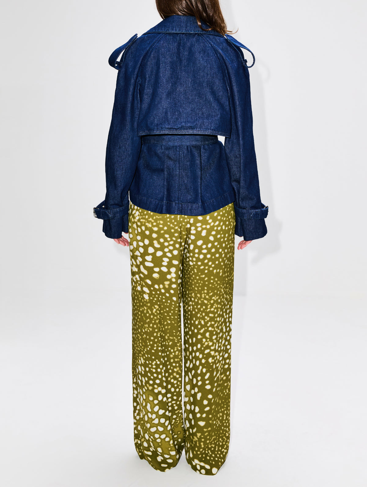 Risto Denim Jacket,DRIES VAN NOTEN,BLUE,Image 3
