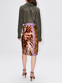 Chowy Blouse,DRIES VAN NOTEN,KHAKI,Image 3