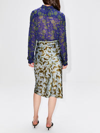 Chowy Blouse,DRIES VAN NOTEN,BLUE,Image 3