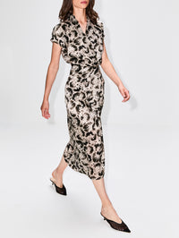 Dilian Dress,DRIES VAN NOTEN,BLACK,Image 3