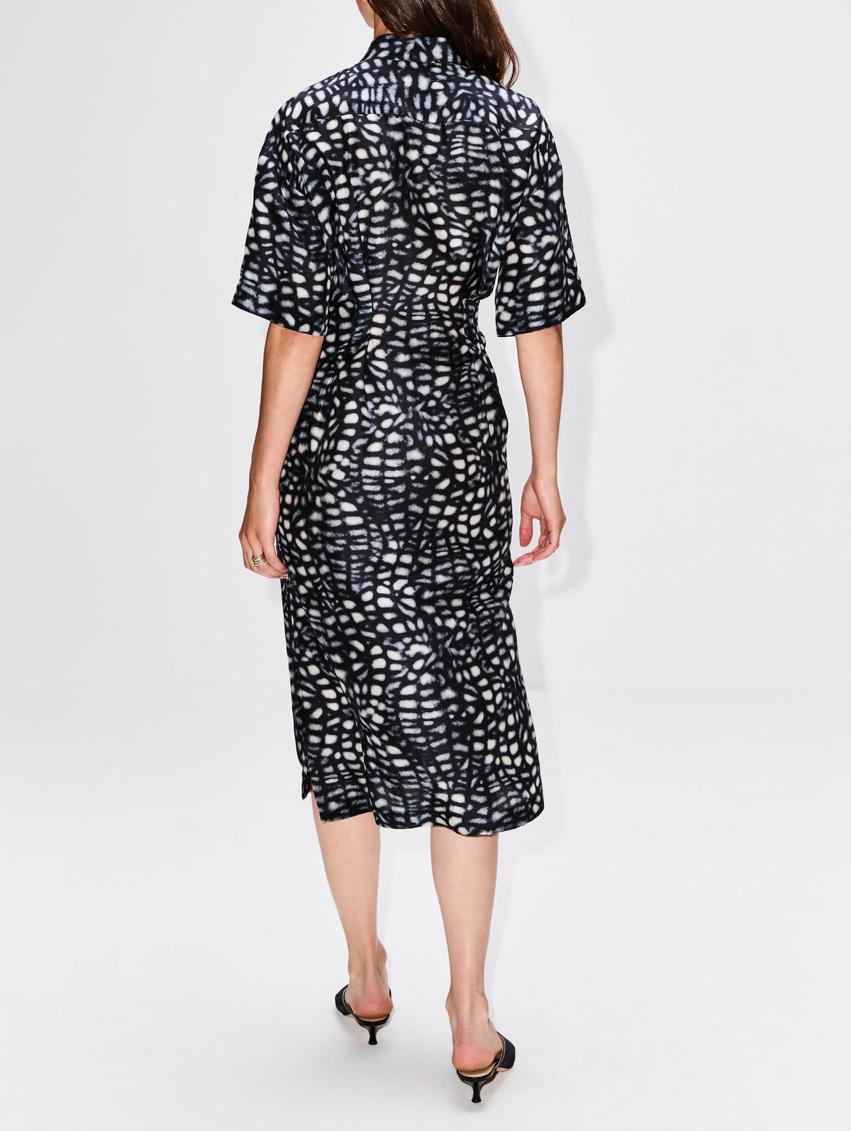 Delicky Dress,DRIES VAN NOTEN,BLACK,Image 4