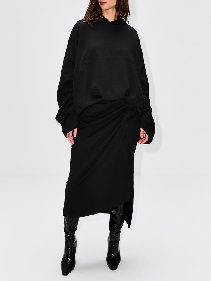 Hanam Skirt,DRIES VAN NOTEN,BLACK,Image 1