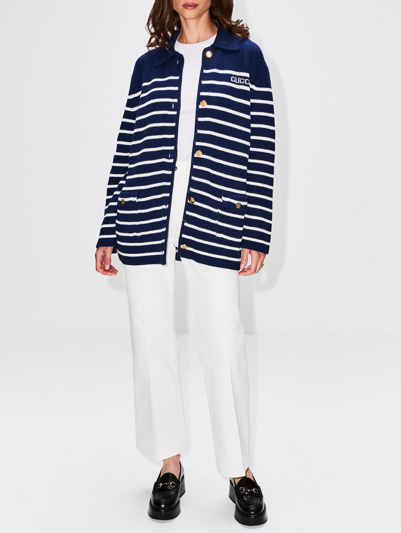 Striped Cardigan