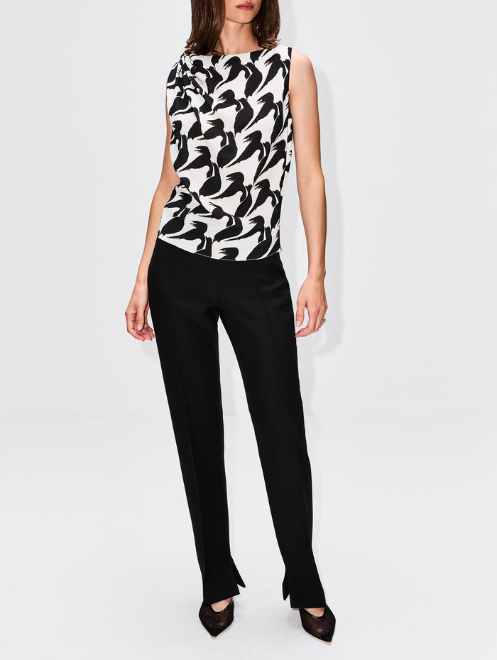 Hasti Top,AMIR TAGHI,BLACK,Image 1