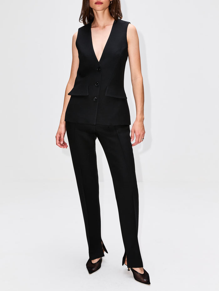 Cece Blazer,AMIR TAGHI,BLACK,Image 1