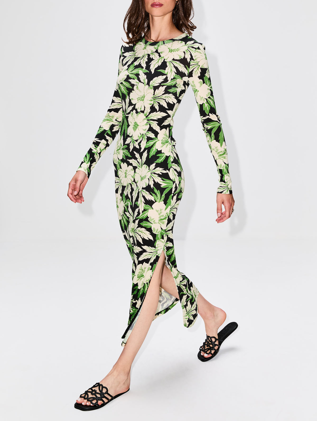 Tube Dress,LOEWE,MULTI,Image 3