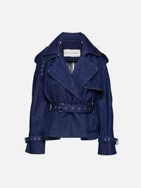 Risto Denim Jacket,DRIES VAN NOTEN,BLUE,Image 1