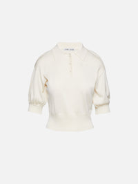 Camile Top,AMIR TAGHI,IVORY,Image 1