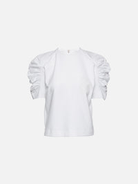 Mantide Top,MAX MARA,WHITE,Image 1