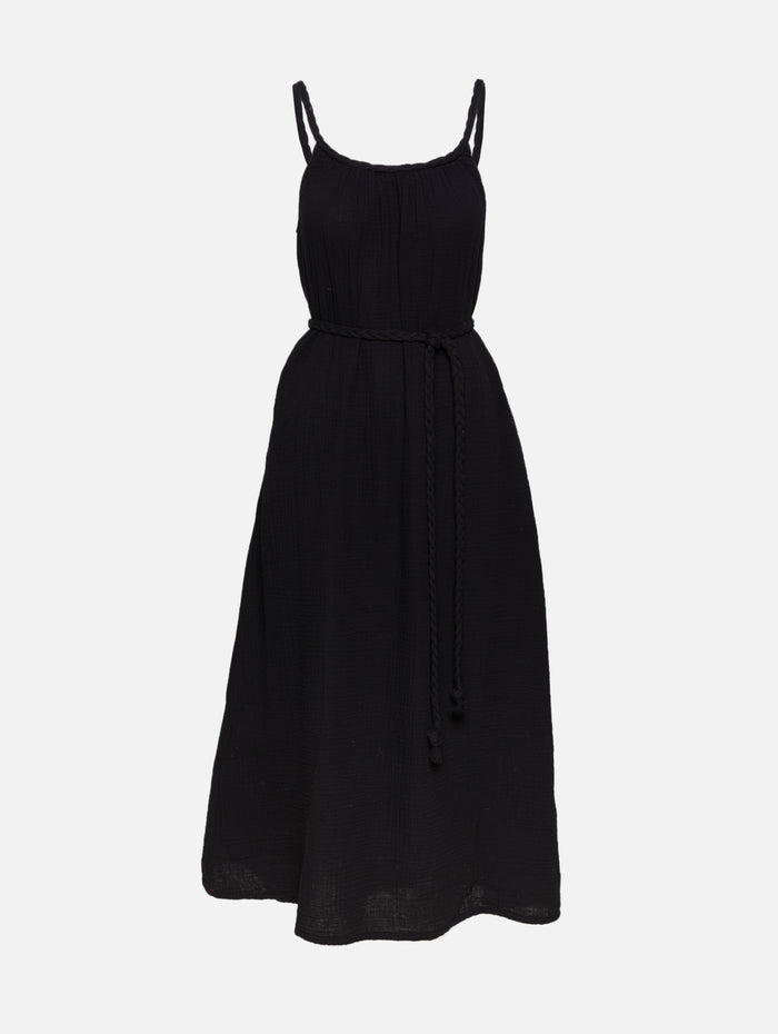Braiden Dress,XÍRENA,BLACK,Image 1